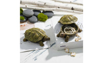 Decorative Figurine Turtle Storage Box Multi-Functional Tortoise Trinket Box Hidden Storage Turtle Statue for Living Room, Bedroom, Desktop, Entryway