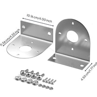 2 Pieces L Shaped Bracket Mounting Bracket Adjustable L Shaped Brackets for Trailers