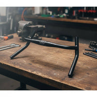 Ergonomic Handlebar Aluminum Alloy Butterfly Handlebar Multiple Hand Positions Cycle Component for Long-Distance Cyclists, Commuters, Commuting