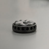 Tactile Fidget Disc Handheld Fidget Toy with Textured Top Pocket-Sized Stress Relief for Classroom