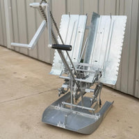 Manual 2-Row Rice Transplanter for Paddy Fields