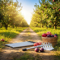 Fruit Picker with Net Bag Adjustable Telescopic Fruit Picker Easy to Use Harvesting Tool for Gardeners, Garden