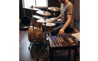 Drumsticks and Brushes Set wooden Drumstick and Mallet Set Non-Slip Drum Brushes with Nylon Wire for Students, Live Performance