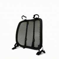 Breathable Backpack Back Panel with Mesh Supportive Backpack Back Pad Comfortable Lightweight for Commuters