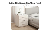 Large Capacity Single-Drawer Cabinet with Open Shelf Light Luxury aesthetic Single Drawer End Table with Open Shelf Simple Design Nightstand Easy Assembly for Homeowners, Students, Office Workers, Bedside, Bedroom, Dorm Room