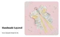 Social Media Design Ita Bag Ribbon Decoration Cute Design Light Stick Accessory Handmade for Teenagers, Women, Concerts, Daily Use