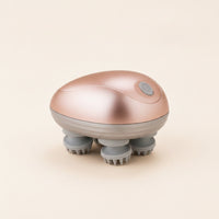 Wet and Dry Scalp Massager with Kneading Heads Rechargeable Scalp Massager with Massage Heads Portable Waterproof for Shower, Bath