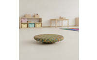 Flower-Shaped Balance Stepping Stone Textured Stepping Stone with Domed Top Molded Toy Set Lightweight for Children, Toddlers