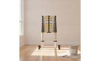 Telescopic Ladder Aluminum Ladder Adjustable for Home, Outdoor, Construction