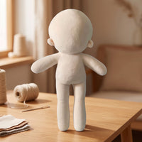 Customizable Nude Doll Body Soft Blank Doll Body for Crafters, Collectors, Craft Projects