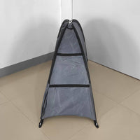 Space Saving 9-Compartment Storage Tent Lightweight Foldable Tent Organizer Long-Lasting 9 Shelf Camping Organizer for Outdoor, Travel