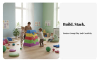 Adjustable Foam Obstacle Course Develops Movement Abilitys Gymnastics Trainer Soft and Safe Adaptable Configuration