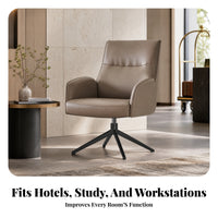 Splayed Legs Swivel Chair Base Square Mounting Plate Four-Legged Chair Base Black Metal Home Hardware 38 Cm Height