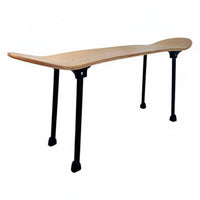 Lightweight Folding Outdoor Table Portable Camping Table Load-Bearing 25kg Folding Skateboard Bench for Campers