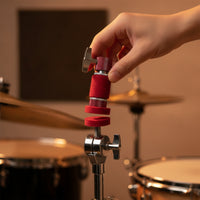 11 Pieces Drum Accessory Kit Vibration-Damping Cymbals Hardware Set Metal Cymbals Felt Pads for Sound StudiosStudio
