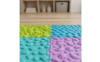 Textured Diverse Textures Child's Feet Textured Floor Tiles for Young Children