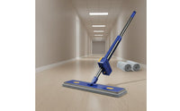Hands Flat Mop Lightweight Self-Wringing Floor Mop Upright Storage for Hardwood Floors, Washroom
