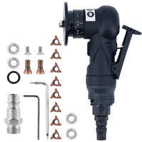 Handheld Pneumatic Chamfering Tool Simple 45° Angle Pneumatic Beveller Strong Metal Trim Trimming Tool for Metalworkers, Workshop