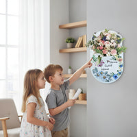 Decorative Mailbox with Lock Outdoor Letterbox with Key Sturdy Wall Mount Mailbox Rust-Proof for Entryway