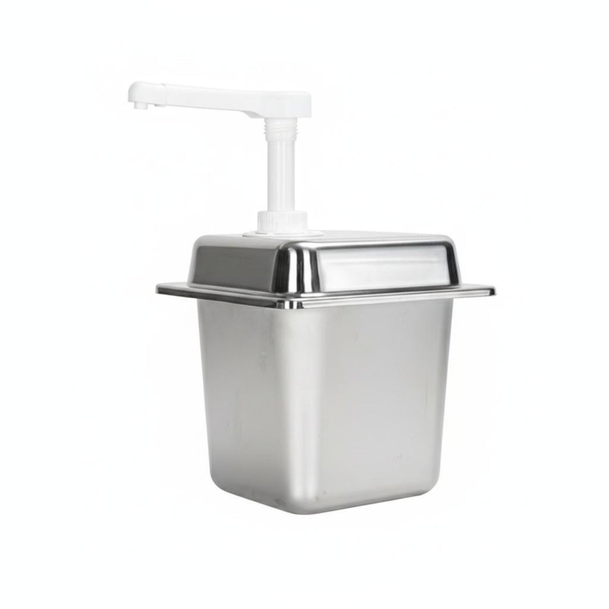 Easy Pressing Quantitative Fructose Pump Sturdy Metered Dose Syrup Pump Non-Stick Interior for Coffee Shops, Baristas, Commercial Kitchen