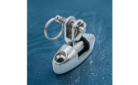 Deck Hinge with Pin and Hoop Resistant Deck Hinge with Pull Hoop Easy to Install Hardware for Boats, Yachts