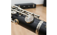 B Flat Tuning Bakelite Clarinet Exam Use 17-Key Clarinet Nickel Plated Woodwind Instrument Long-Lasting for Beginners, Students, Adult Learners, Music Lessons, Practice