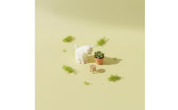 Mini Resin Cat Figurine Collectible Micro Landscape Ornament Lightweight and Compact Resin Kitten Model for Crafters, Terrarium, Fairy Garden, Desktop