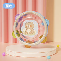 儿童手拍鼓玩具宝宝铃鼓益智早教启蒙婴幼儿奥尔夫手摇铃打击乐器