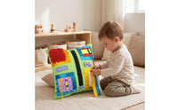 Sensory Cushion with Zipper PP Cotton Filled Tactile Training Pillow Polyester for Toddlers, Therapeutic, Home Learning
