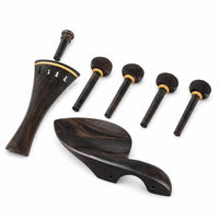 Wooden Violin Peg Tapered Violin Tuning Peg Fiddle Replacement Parts Carved Fiddle Parts Polished for Luthier, Repair Shop