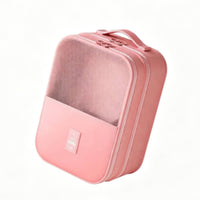 Travel Footwear Pouch Wear-Resistant Luggage Shoe Organizer Mesh Window Packing Cube for Commuters, Gym