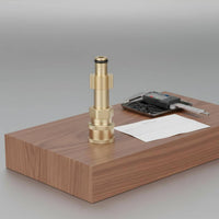 1/4 Inch Quick Connect Adapter Long-Lasting Construction to Quick Connect Converter Brass Hose Fitting