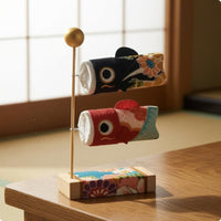 Japanese Carp Streamer Handcrafted Carp Windsock Piscine Keepsake-Shaped Windsock