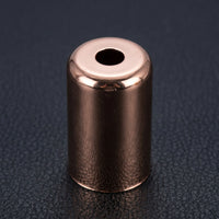E14 Bulb Holder for Pendant Lights and Table Lamps, Electroplated Metal E14 Lamp Holder Cup, Cylindrical 30x50mm Design, 250V Base Accessory