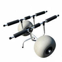Foldable Kayak Cart Heavy Duty Kayak Cart Adjustable Frame