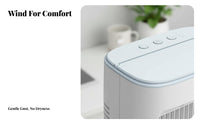 Mini Air Conditioner Fan Three Settings Mini Misting Fan Cools & Humidifies Portable Water-Cooled Air Chiller for Office, Bedroom, Dorm Room