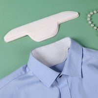 10 Pieces Textile-Like-Like Disposable Collar Pad Layered Adhesive Sweat Pad