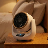 Small Desktop Heater Compact Tabletop Heater Portable Desktop Fan 1000W for Students