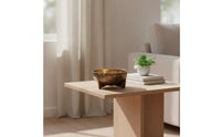 Decorative Footed Bowl Irregular Fruit Bowl with Feet Shallow Decorative Footed Tray for Model-Room Decor