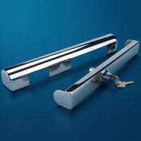 Outboard Engine Lock Polished Outboard Engine Lock Marine Security Mirror-Like Finish Key Cylinder
