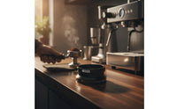 Three-Ear Dosing Collar Stepped Body 58 Mm Dosing Collar Portafilter Funnel Black Coffee Specialist Gear Lightweight