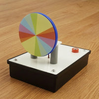Color Wheel Disc with Electric Drive Scientific Compact Color Mixing Disk for Students
