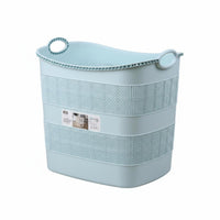 Lidded Laundry Basket With Lid Clothes container Large Capacity for Students, Families