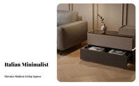 Minimalist aesthetic C-Shaped Storage Table accommodates Small Spaces Sofa-Side Stand Space-Saving Home Furnishing Easy Assembly for Homeowners, Apartment Dwellers, Students, Living Room, Bedroom