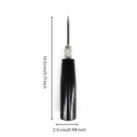 Badminton String Straightening Tool Comfortable Grip Racket Stringing Awl Smooth Tip Stringing Machine Awl