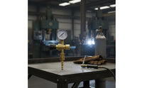 Argon Carbon CO2 Regulator Smooth-Turning Knob Argon CO2 Regulator Leak-Resistant for Welders, Garage