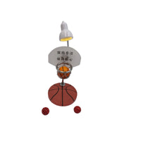 Basketball Hoop Ornament Lightweight Mini Basketball Hoop with Light Toy for Office