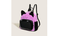 Cute Fuzzy Backpack