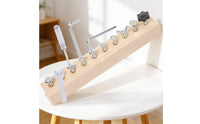 Wooden Screw Board with Tools Child-Centered Toy Safe for Playroom, Classroom