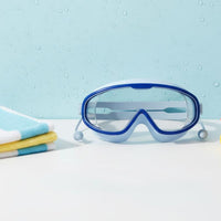 Waterproof Kids Swimming Goggles Clear Vision Kids Swim Goggles Leakproof Children's Swim Glasses Adjustable Strap for Boys, Girls, Water Sports, Beach